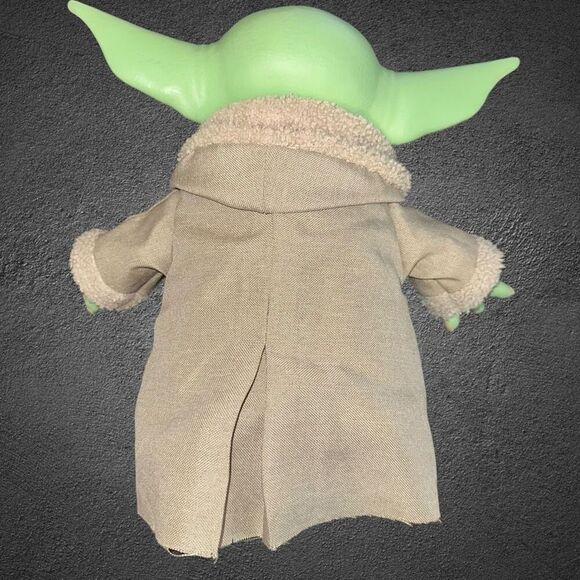 Star Wars Mandalorian The Child Baby Yoda Grogu 10” Plush Mattel - Picture 2 of 4